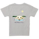 Boys Spring Retrieve SS Ice Grey