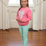 French Terry Bow Pullover