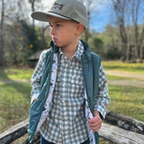 Oakley Puffer Vest Mallard Sky (Velvet Fawn)